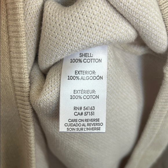 Calvin Klein Women's Beige Crew Neck Sweater - Picture 5 of 6